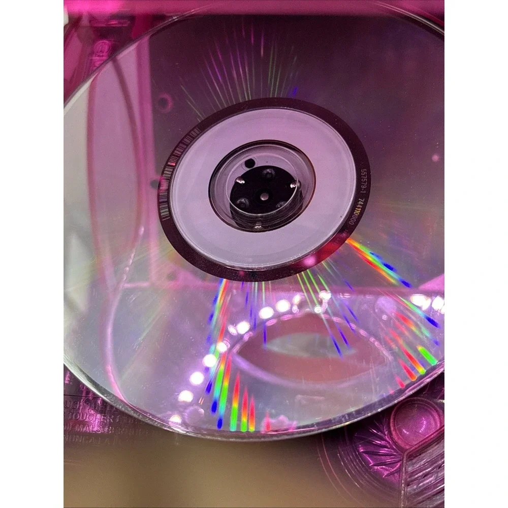 Video Now Color FX Vintage Kids Personal Video Player Hasbro Diva Pink 2004 Read